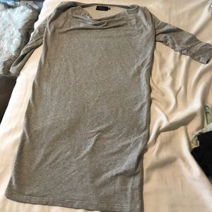 Pepe runa grey knit dress